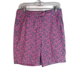 Lady Hagan‎ Maximal Print Golf Athletic Short Size 6 Bermuda Sporty Activewear